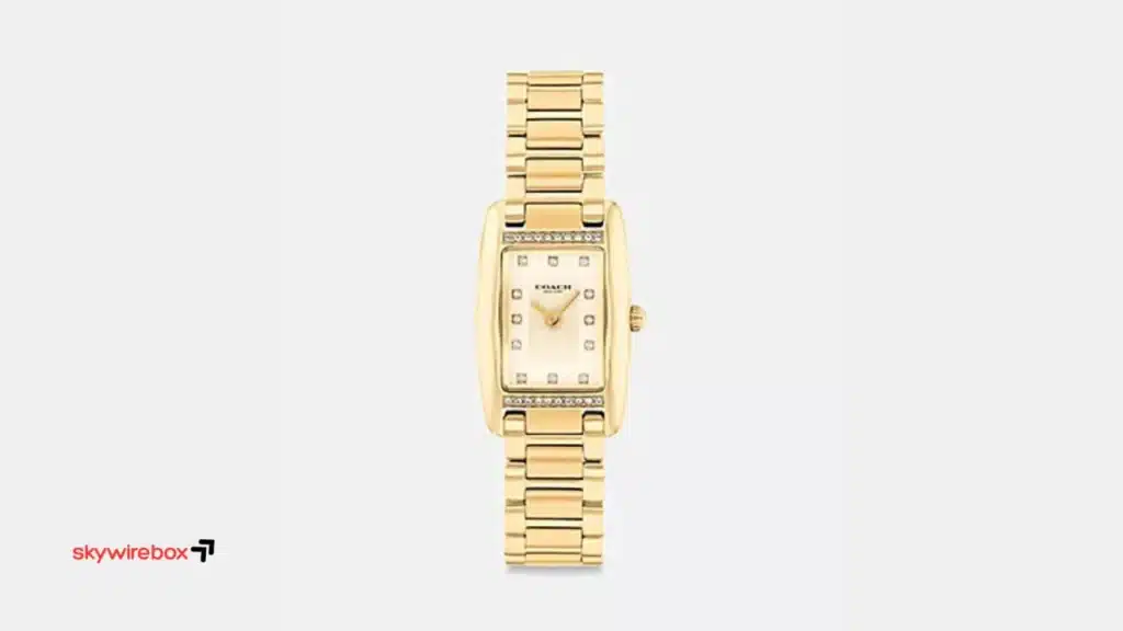 Coach Gold Bracelet Watch