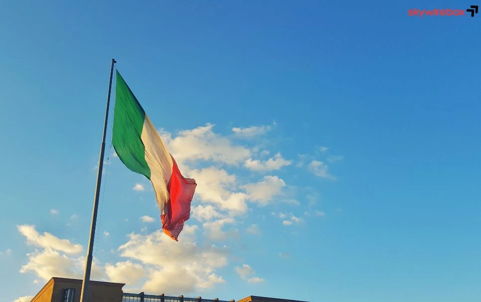 Flags from Italy