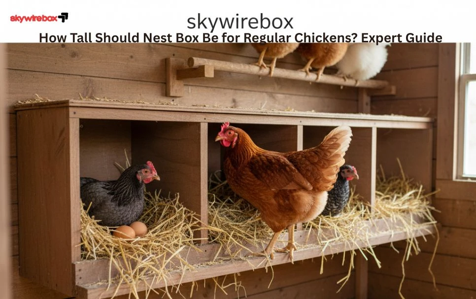 Nest Box Be for Regular Chickens