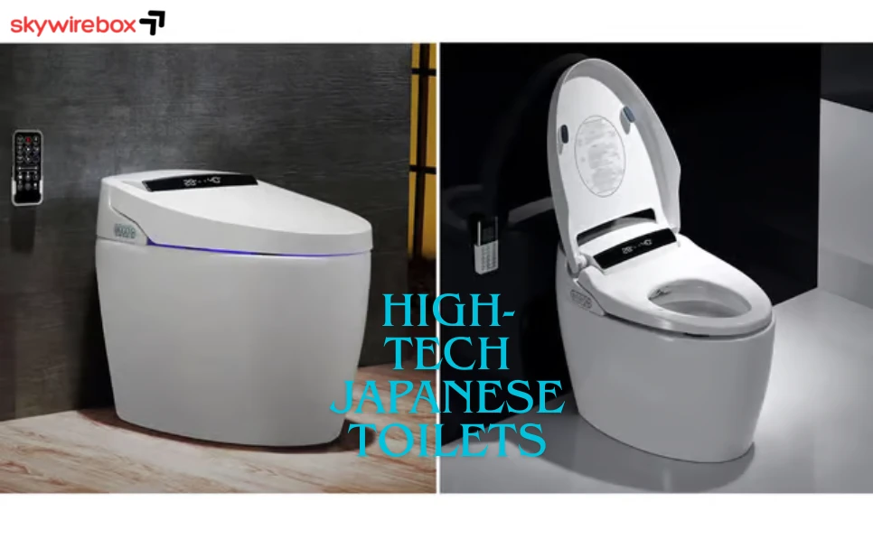 High-Tech Japanese toilets