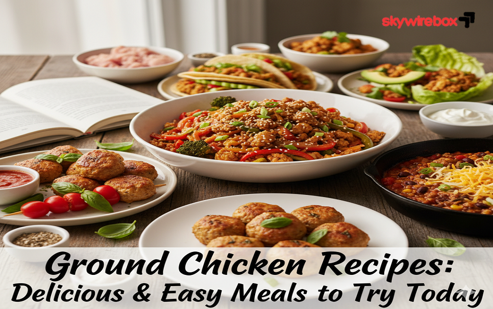 Ground Chicken Recipes