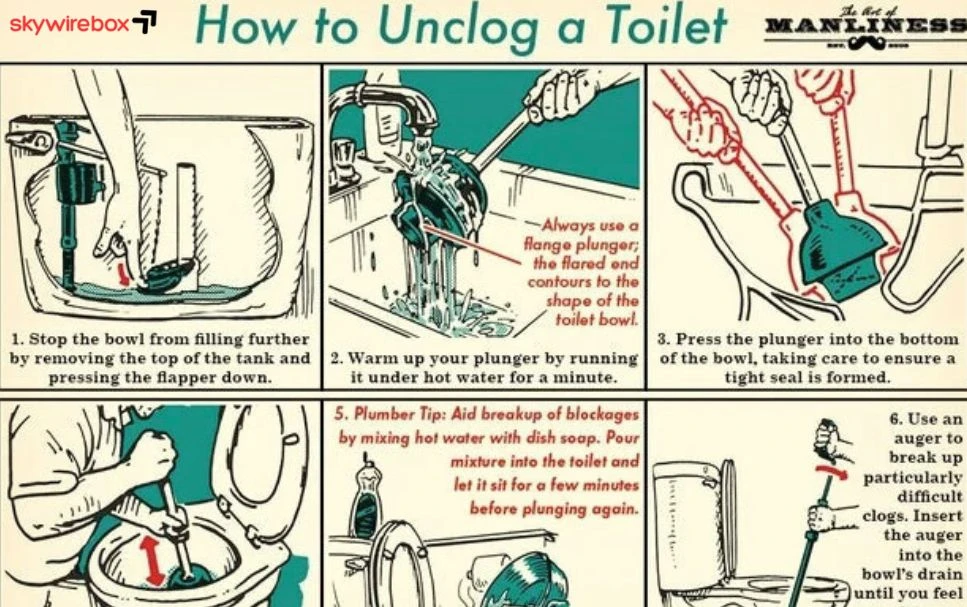 how to unclog a toilet