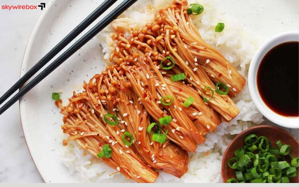enoki mushroom