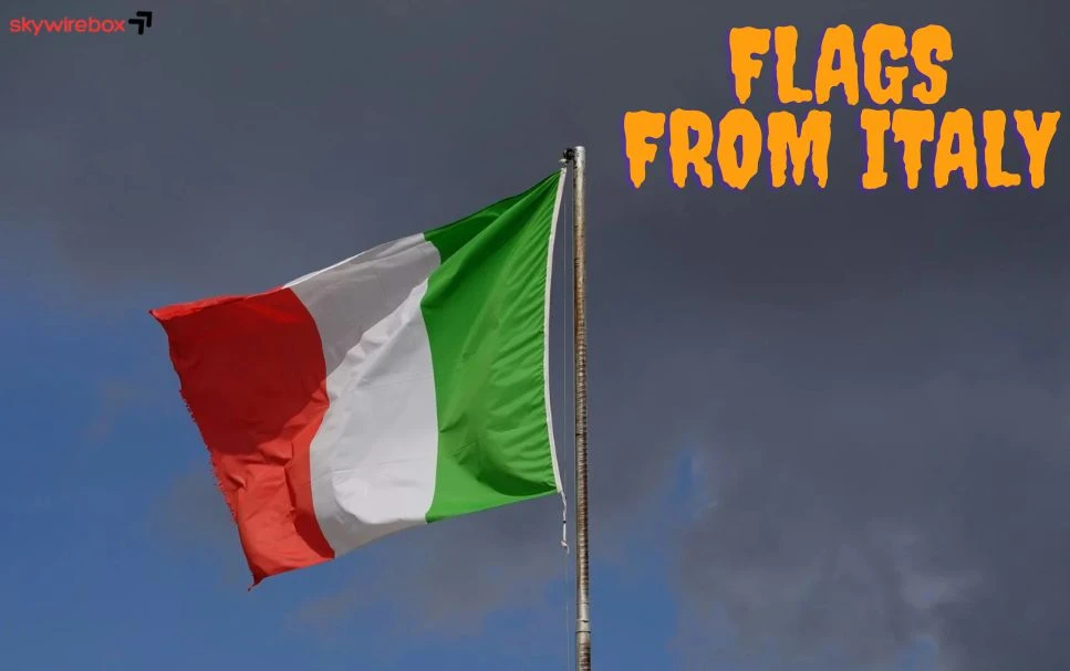 Flags from Italy