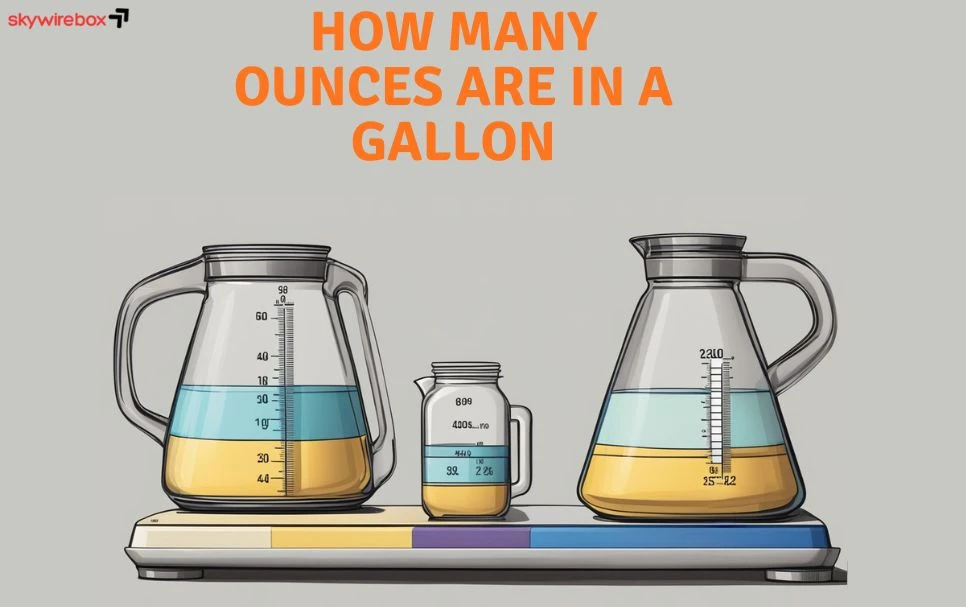 how many ounces are in a gallon